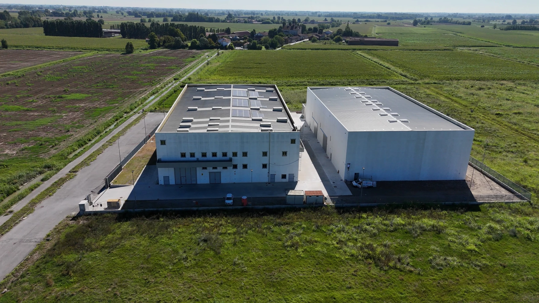 Powered land and grid infrastructure